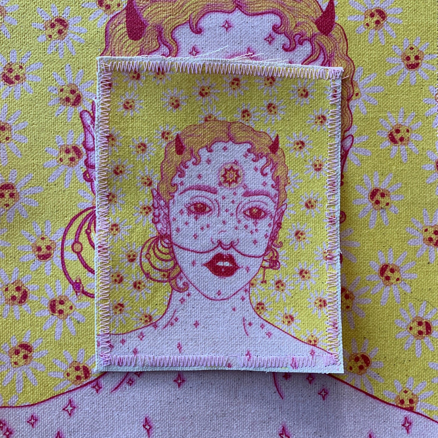 Star Power canvas patch