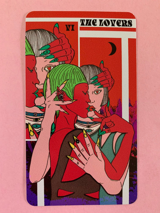 The Lovers Vinyl Sticker