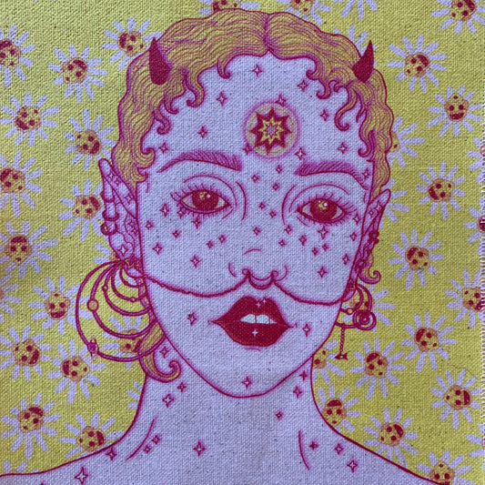 Star Power canvas patch