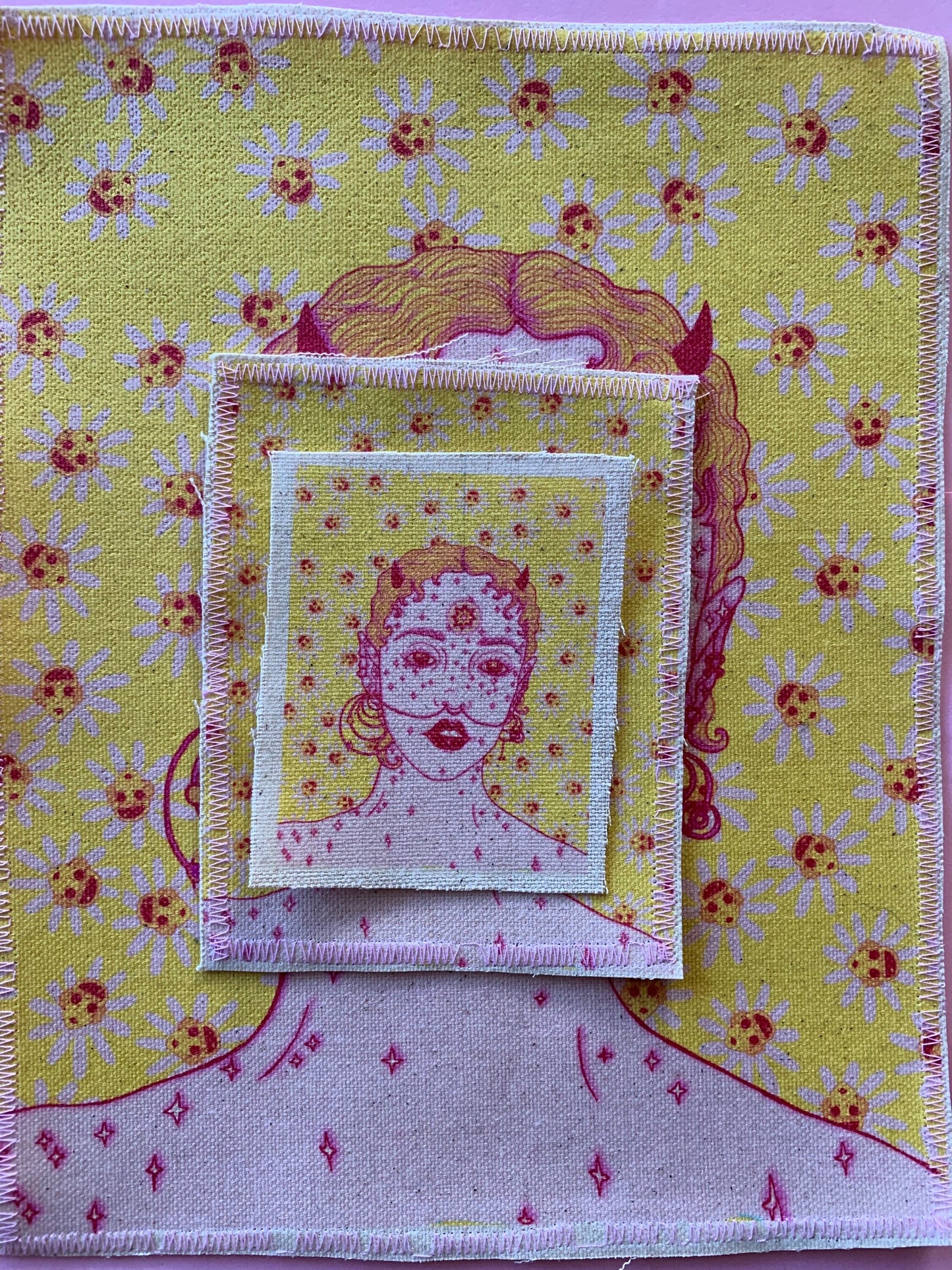 Star Power canvas patch