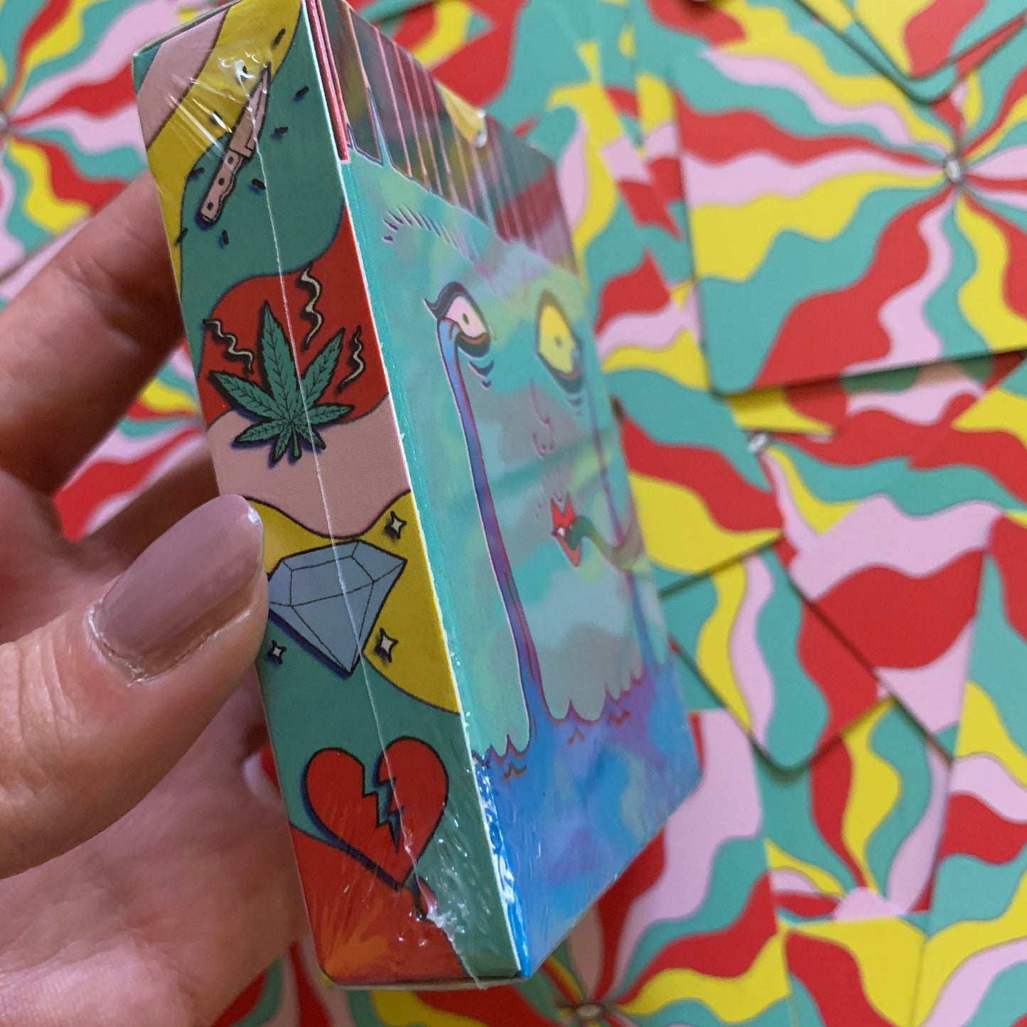 Please Play With Me playing cards