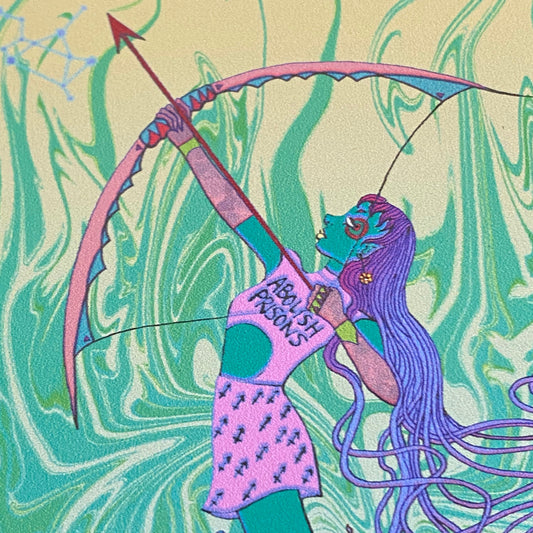 Sagittarius vinyl Sticker