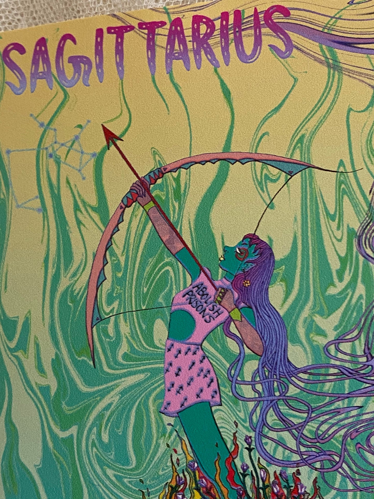 Sagittarius vinyl Sticker
