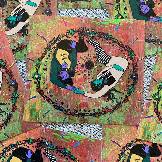 Las Brujas vinyl sticker