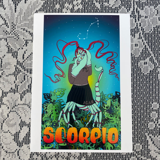 Scorpio print