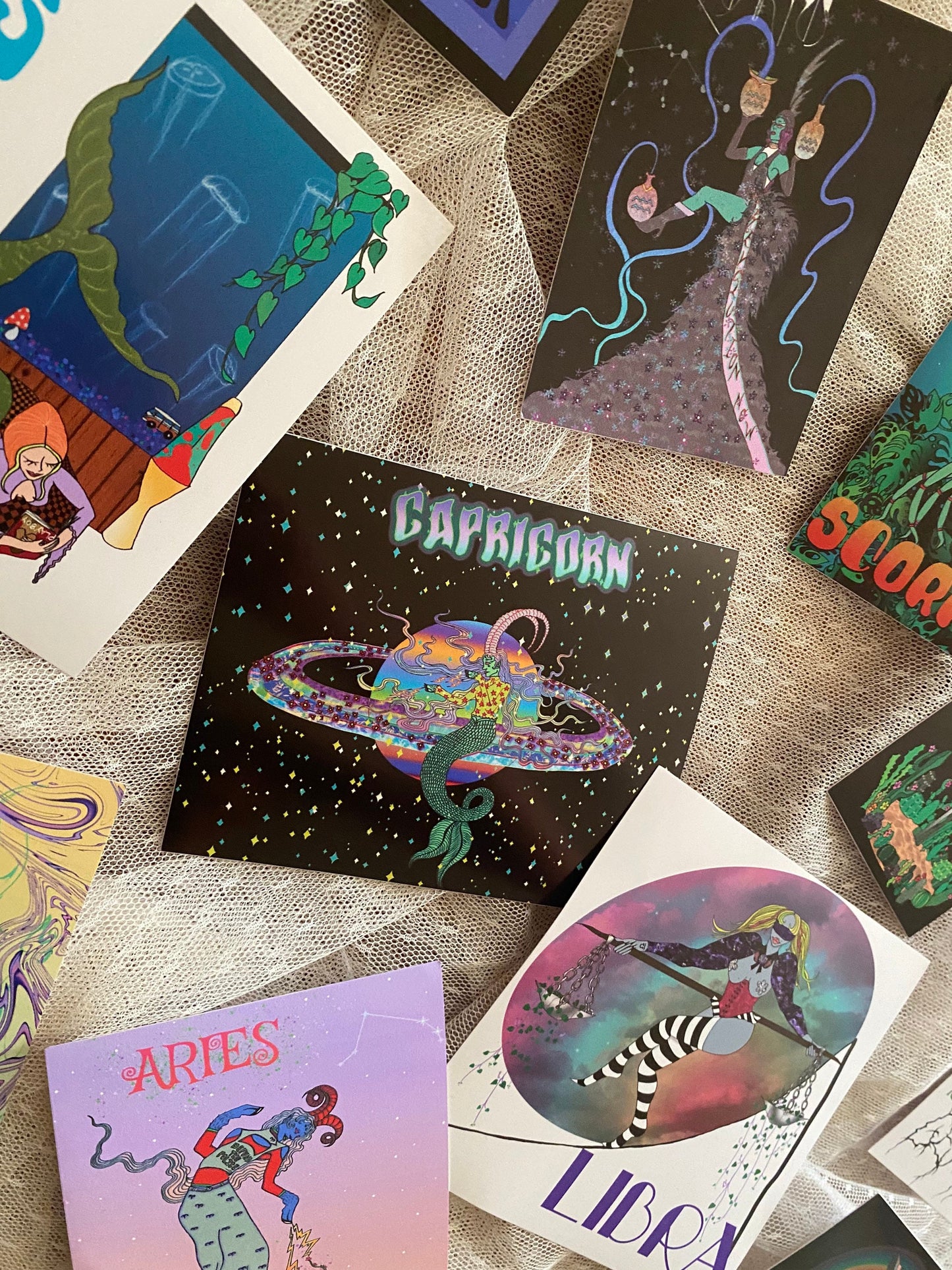 Capricorn vinyl sticker