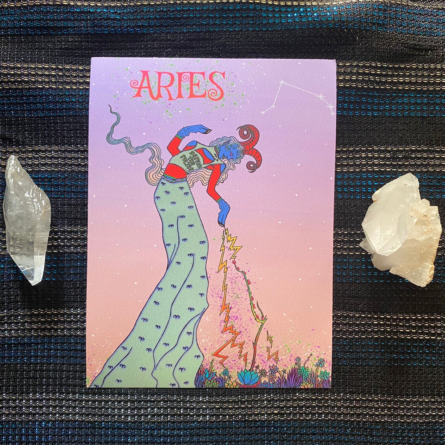 Aries vinyl sticker