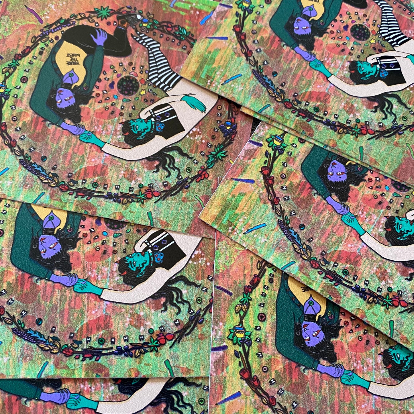 Las Brujas vinyl sticker