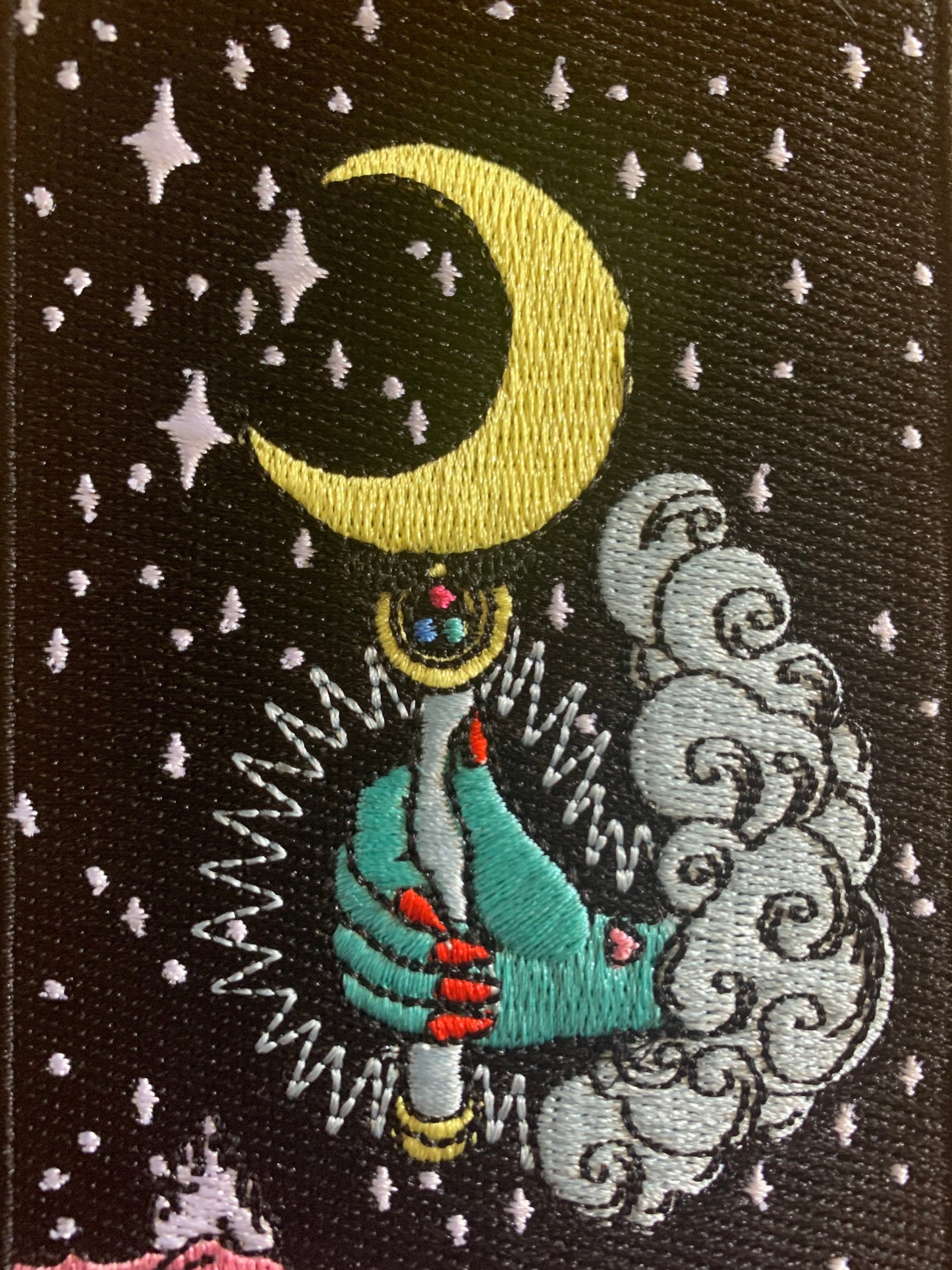 Ace of Wands Embroidered Patch