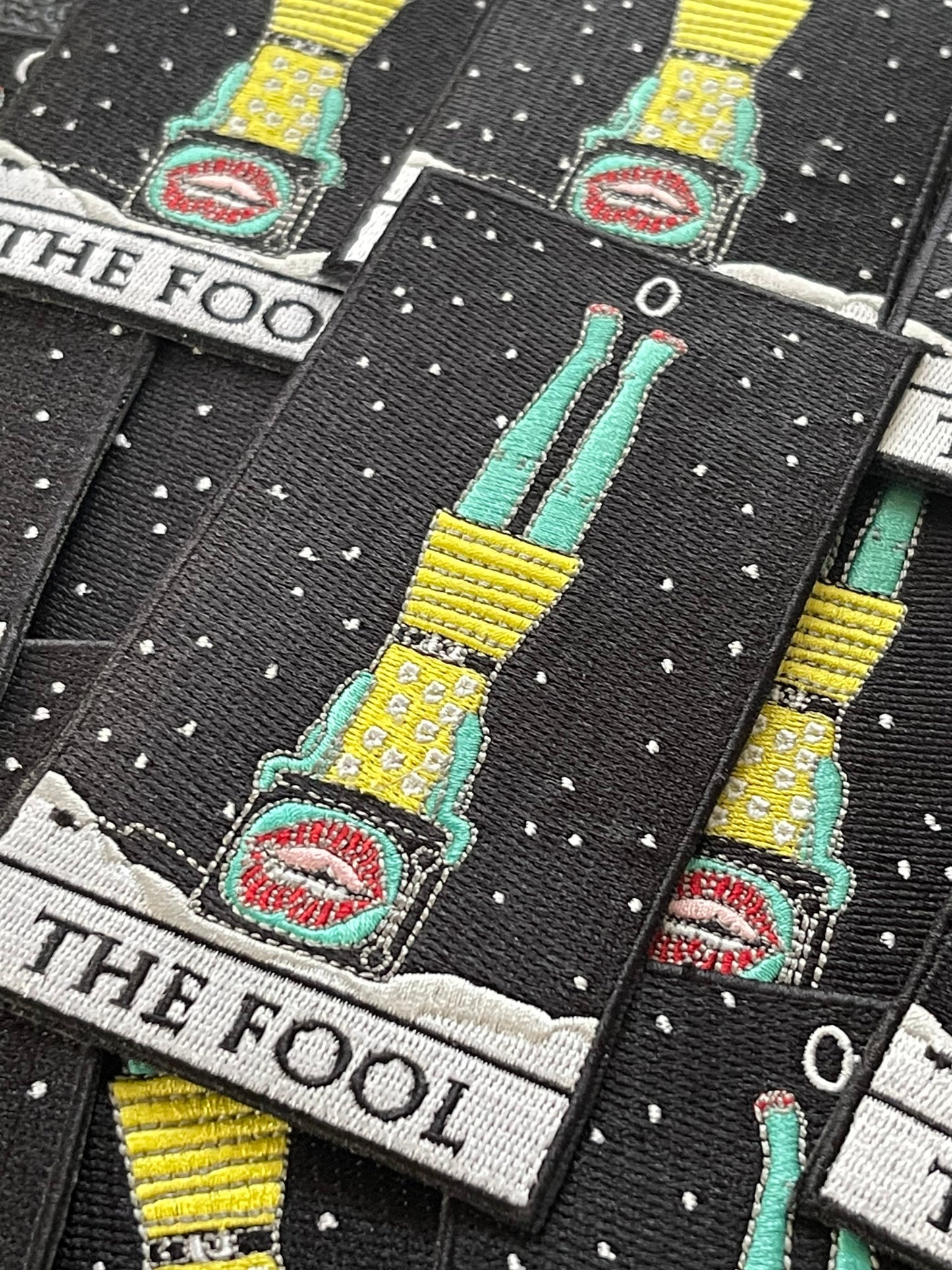 The Fool Tarot Card Embroidered Patch