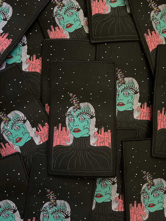 Seeing Double woven patch