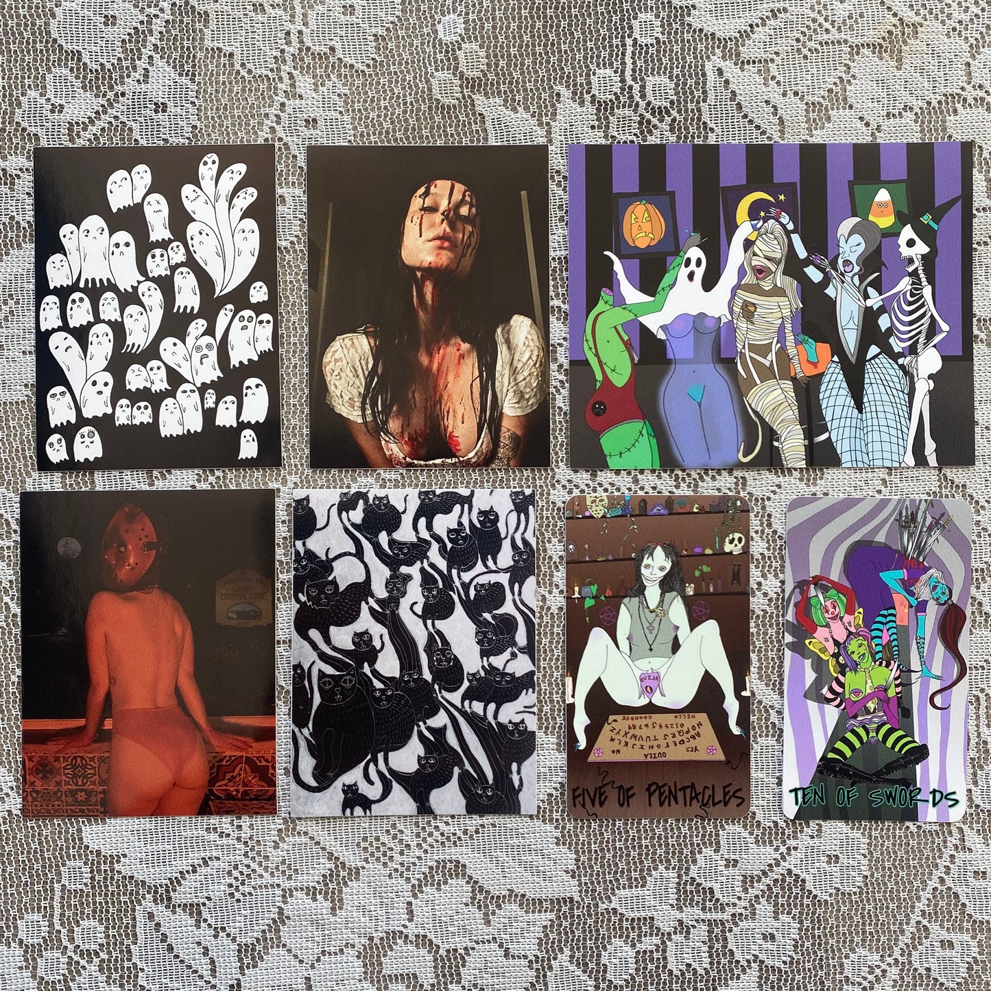 cats 4" vinyl sticker