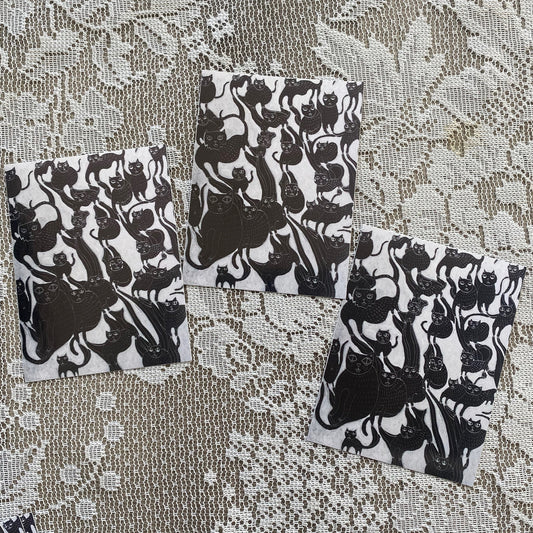 cats 4" vinyl sticker