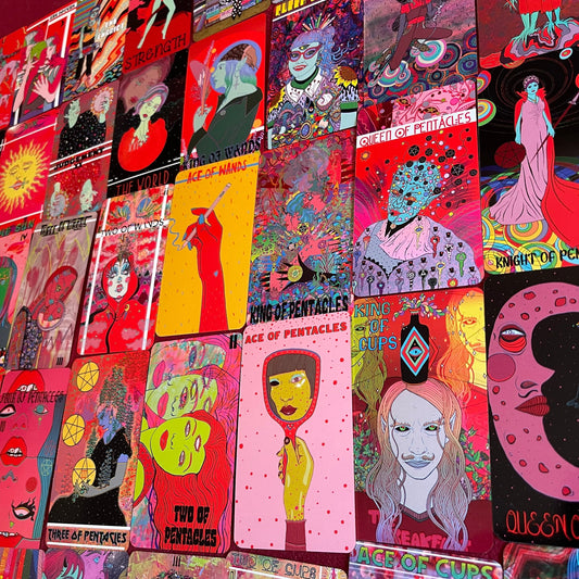 Damaged ~ Mars Power tarot deck