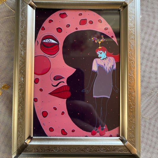 queen of cups framed print