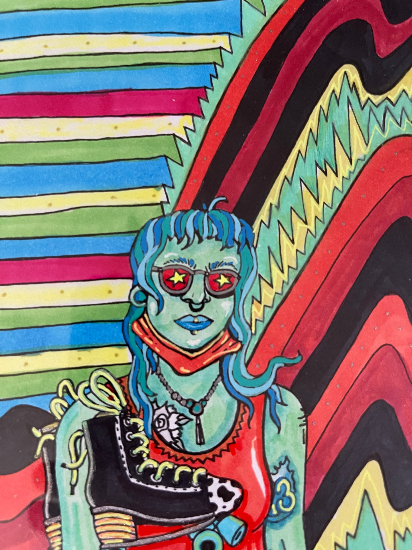 The Chariot ~ Original Drawing