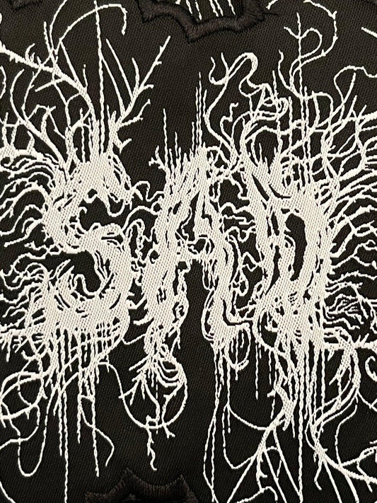 Sad Woven Patch