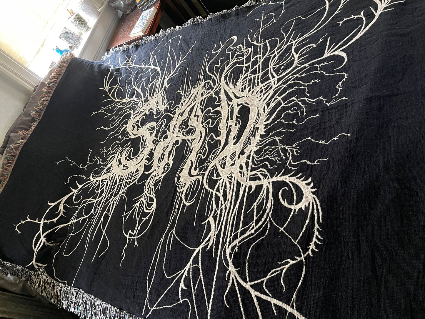 Sad Woven Blanket