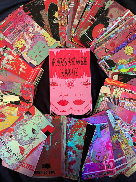 Mars Power (holographic) tarot deck