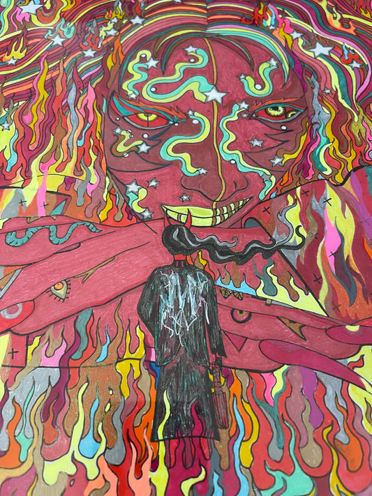 The Devil ~ Original Drawing