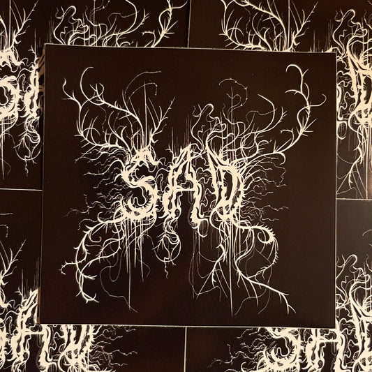 SAD Vinyl Sticker
