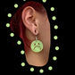 xs frownie earrings