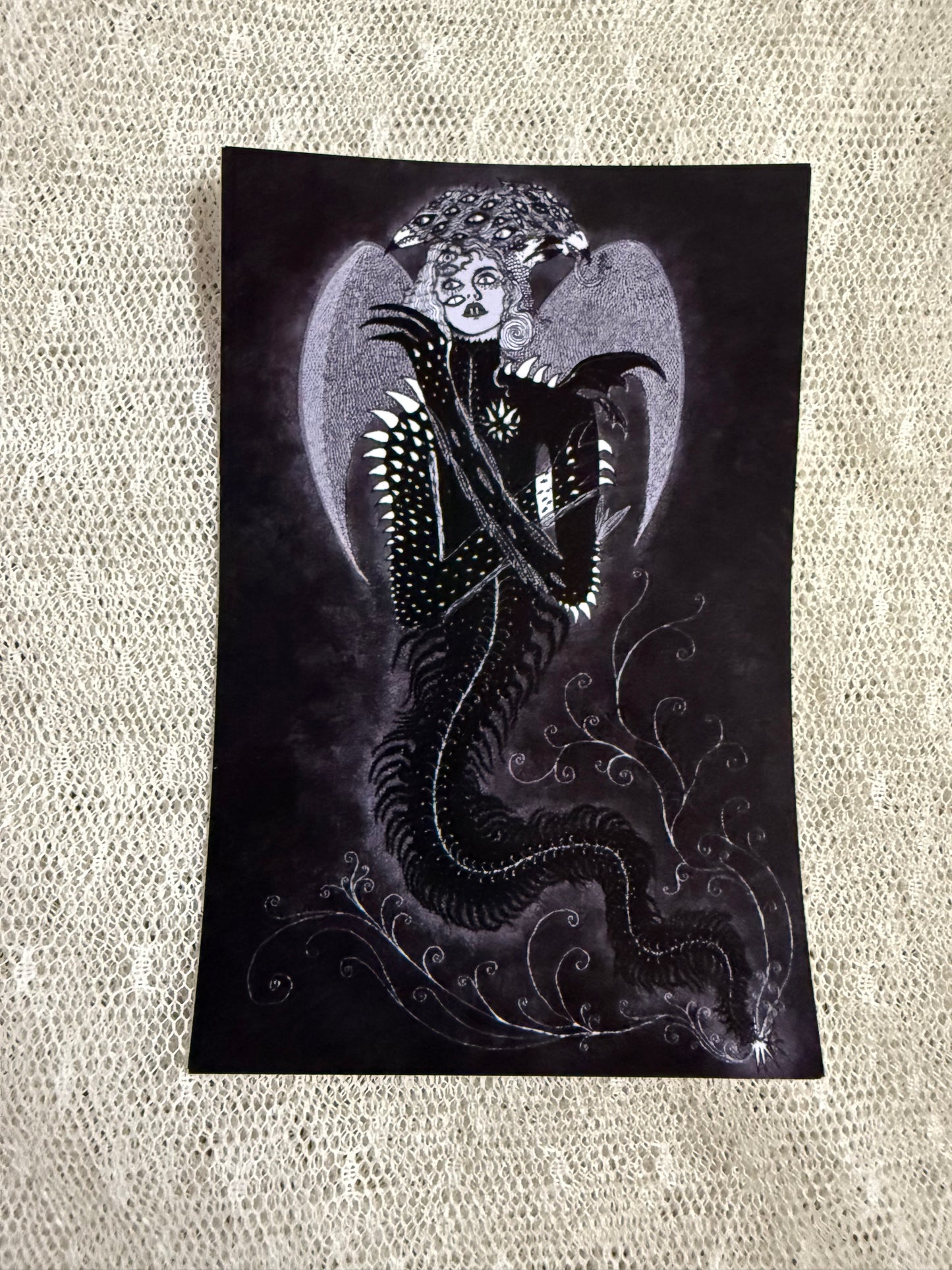 Chimera from Neptune Power Tarot 4” Vinyl Sticker