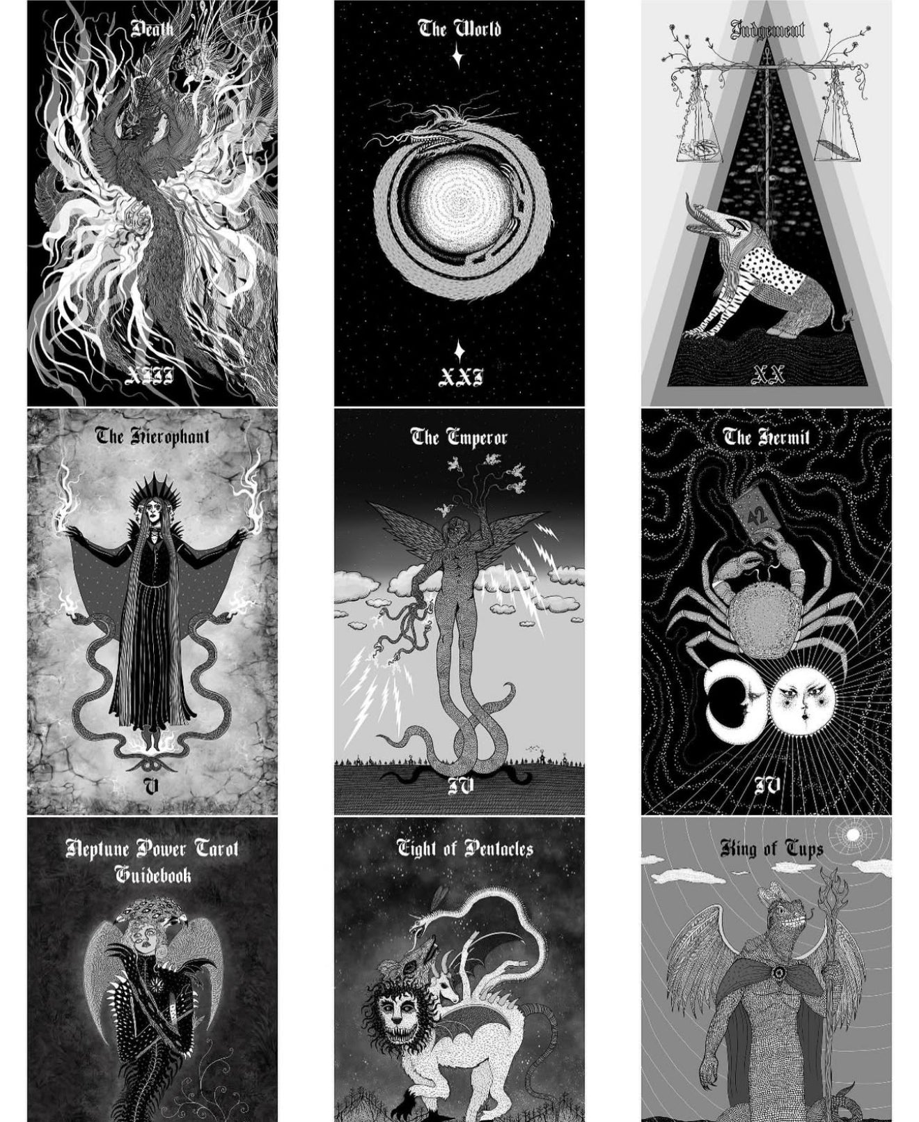 Neptune Power Tarot