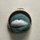 Wool felted eyeball
