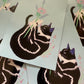 Mushroom Cat Vinyl Sticker