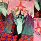 The Magician from Mars Power Tarot Vinyl Sticker