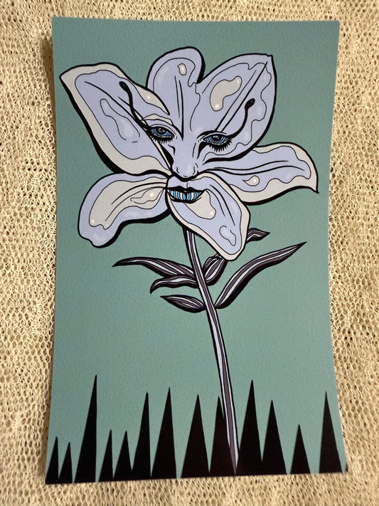 Flower from Jupiter Power Tarot 4” Vinyl Sticker