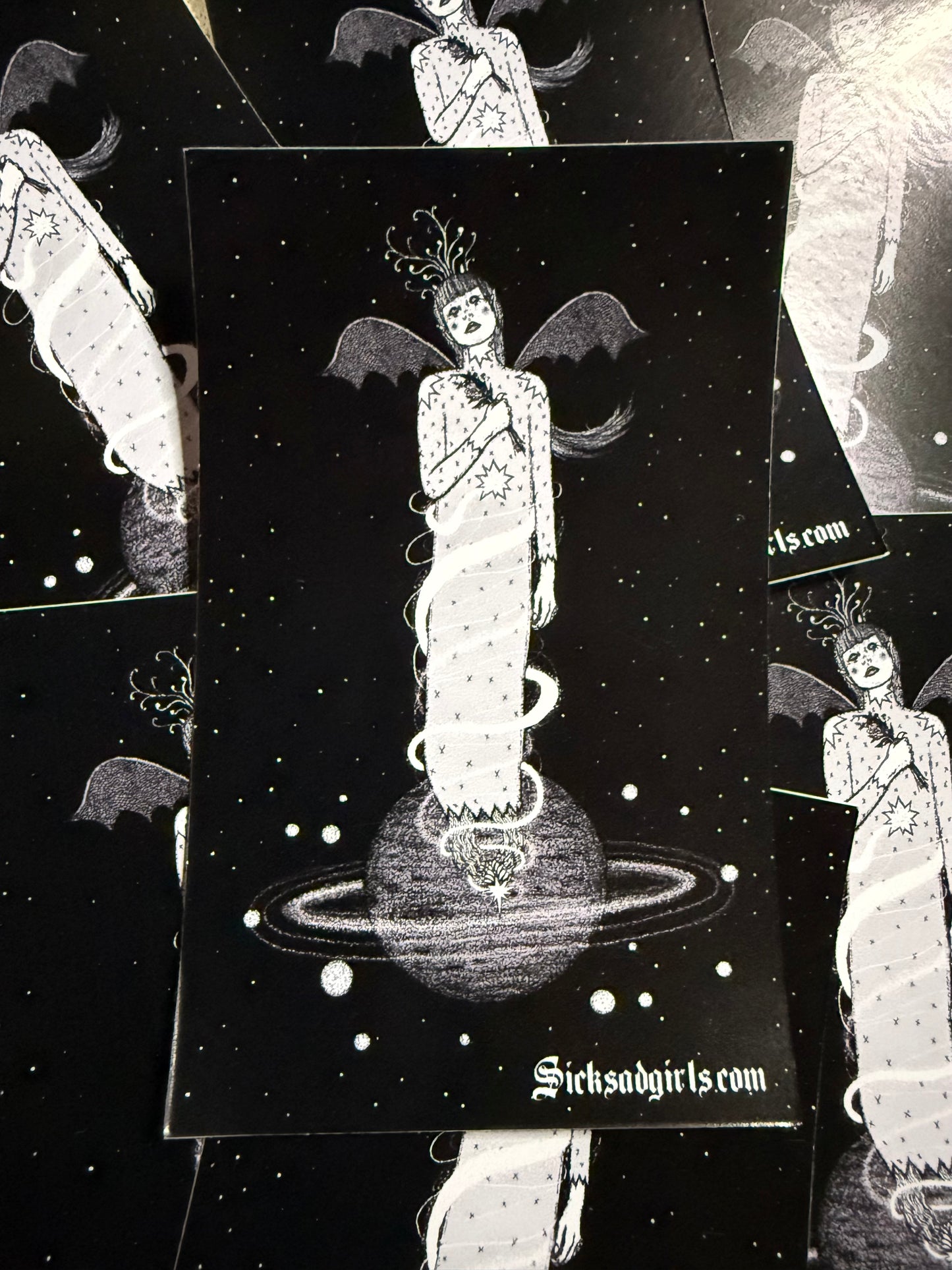 Neptune Power Tarot 4” Vinyl Sticker