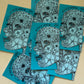 Five of Cups from Jupiter Power Tarot Vinyl Sticker