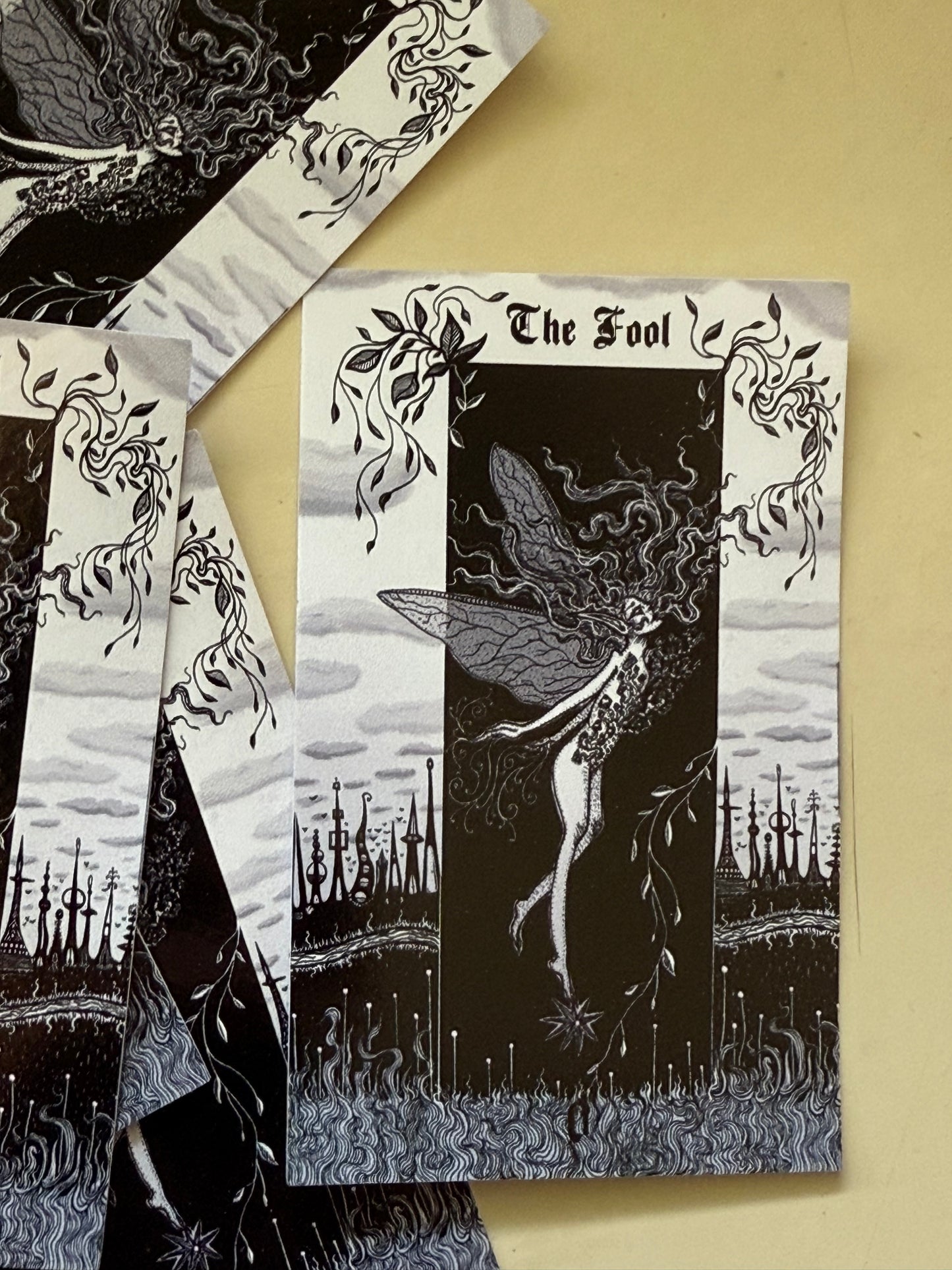 The Fool from Neptune Power Tarot Vinyl Sticker