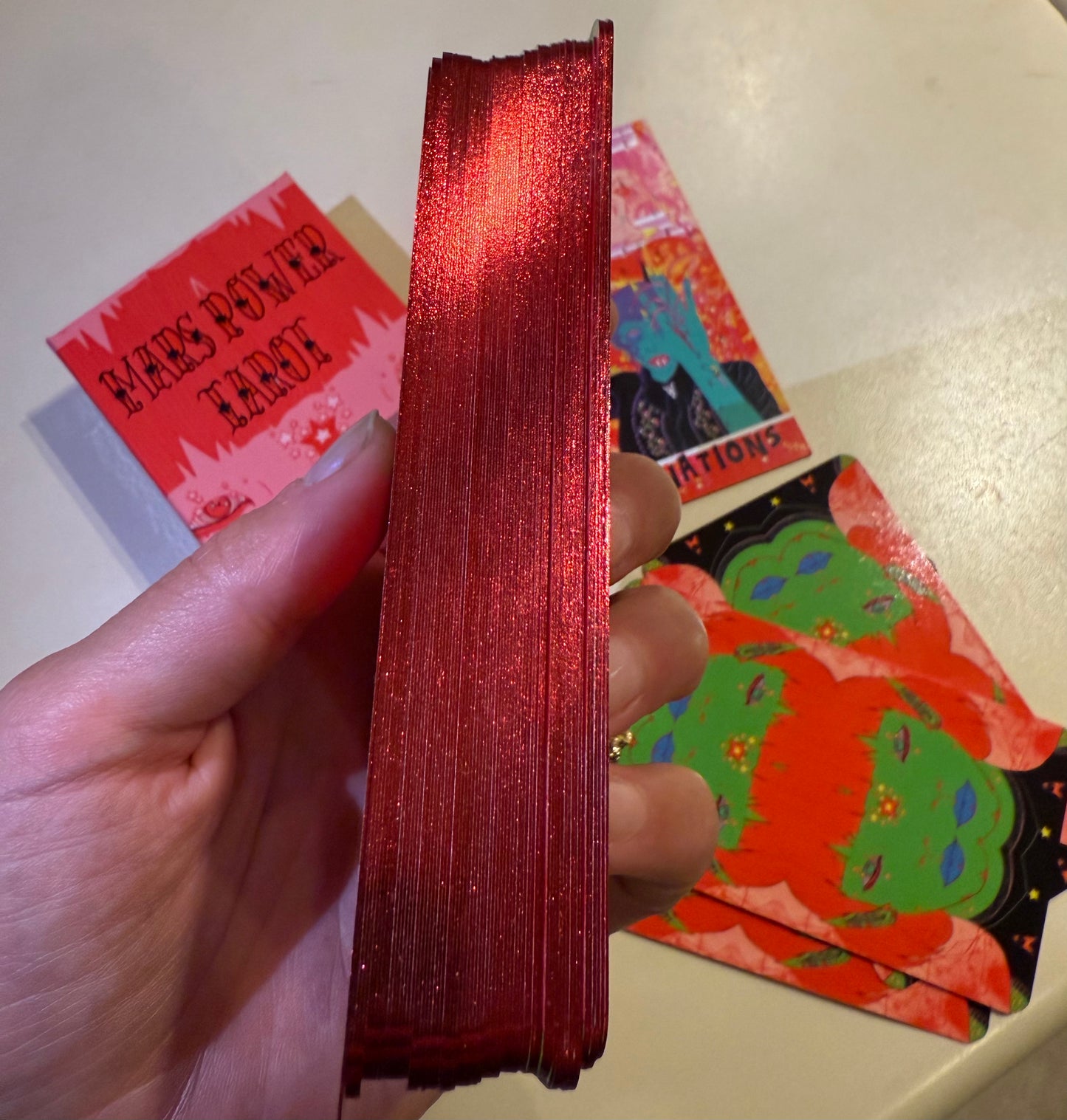 Mars Power tarot deck