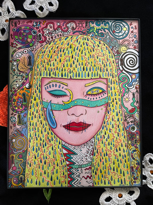 Two of Pentacles ~ Original Drawing