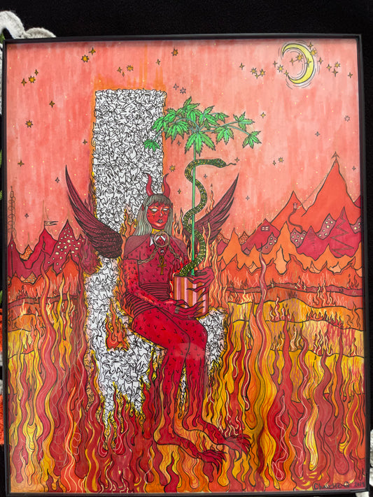 The Devil ~ Original Drawing