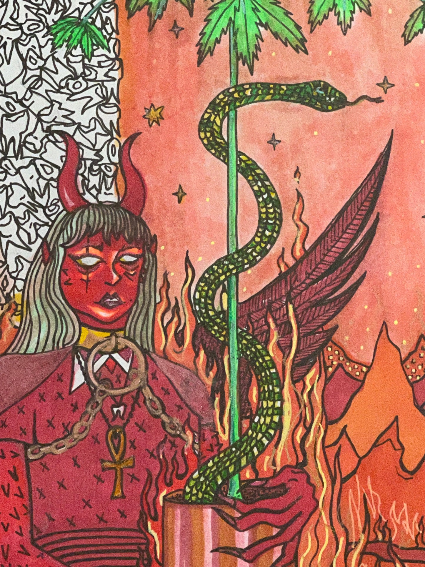The Devil ~ Original Drawing