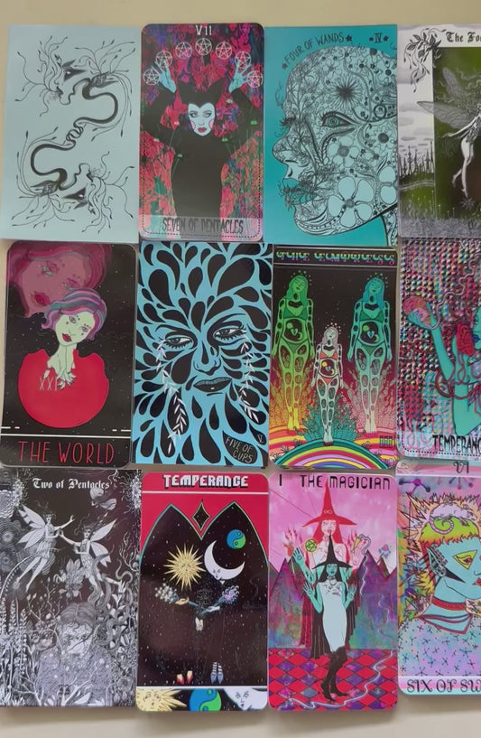 Mystery Tarot Vinyl Sticker Pack
