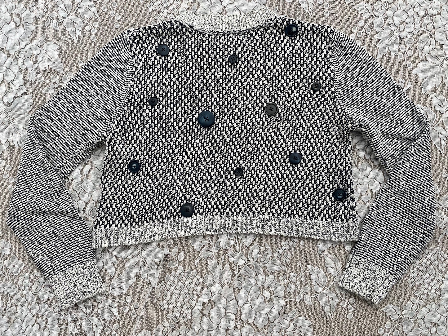 Pointless Button Sweater