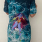 Three of Swords T-shirt Dress - Available in sizes 2XS- 6XL