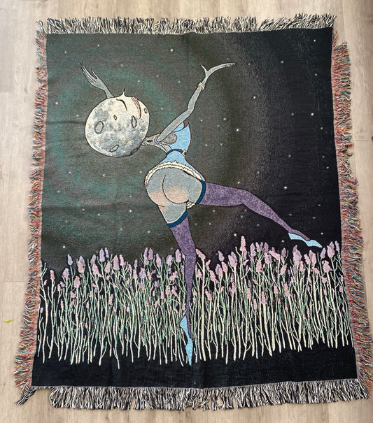 The Moon Woven Blanket