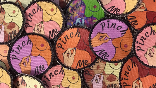 Pinch me Canvas Patch