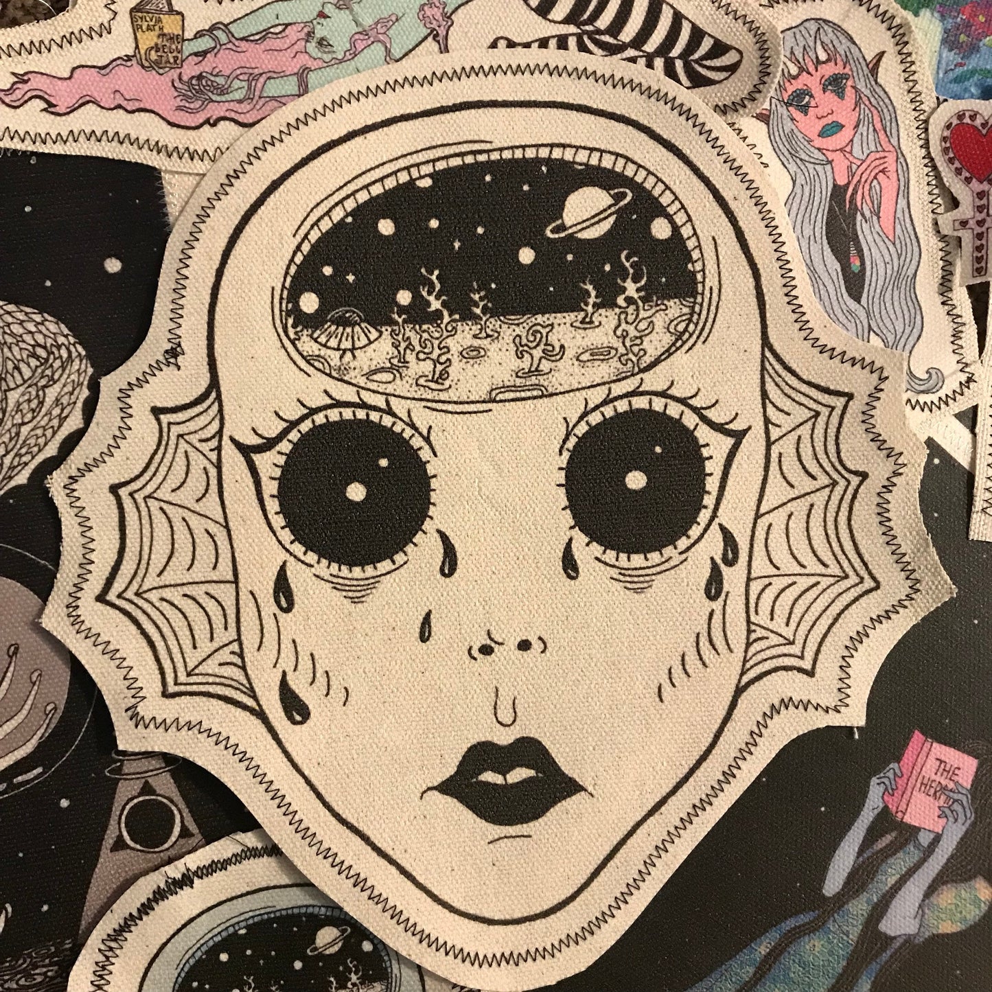 Fantastic Planet Canvas Patch