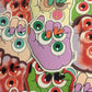 Handful of Eyeballs Vinyl Sticker