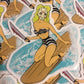 Jacin vinyl sticker