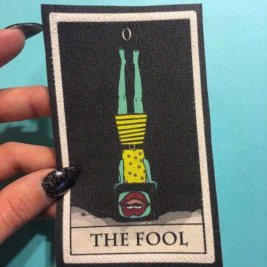 The Fool Tarot Canvas Patch
