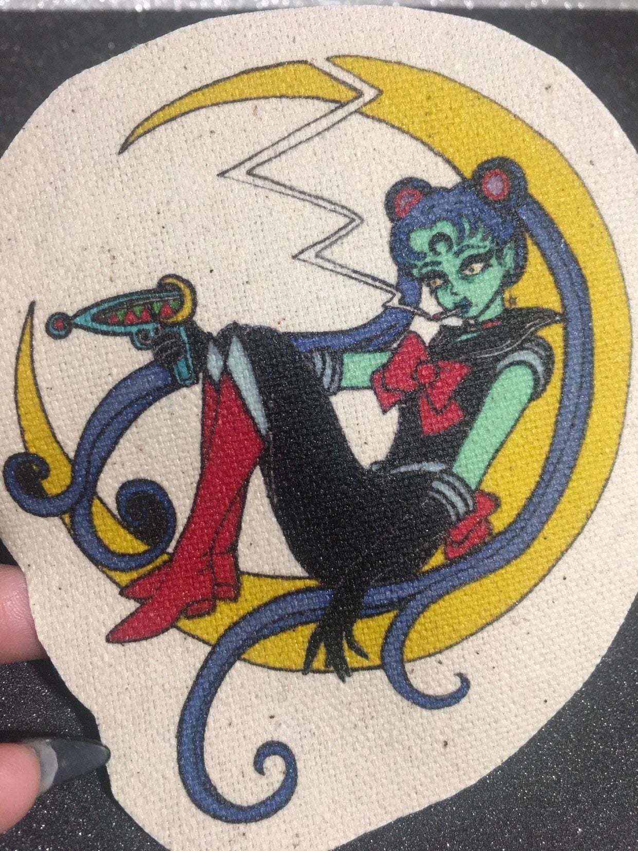 Sailor Moon canvas patch