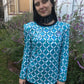 Vintage Heavily Sequined Silk Joan Leslie Talbots